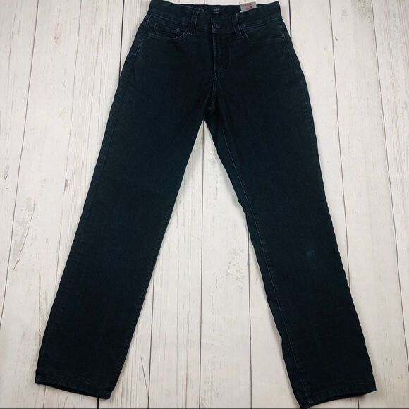 🇺🇸NYDJ Dark Wash Skinny Jeans Size 2 - Picture 3 of 10